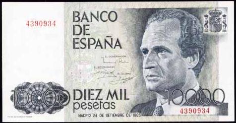 Billete de 10000 pesetas